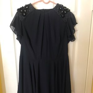 Dark Blue Occasion Dress
